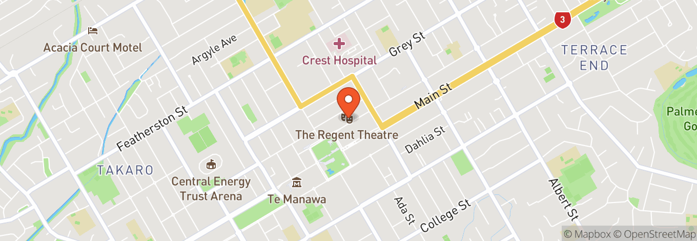 Map of The Regent On Broadway
