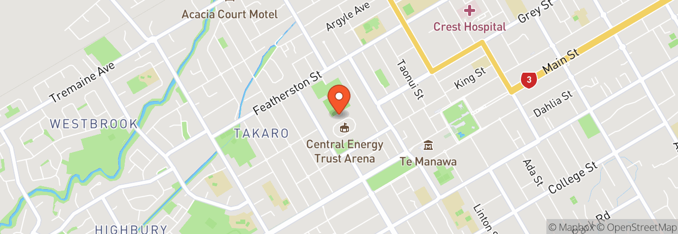 Map of Central Energy Trust Arena