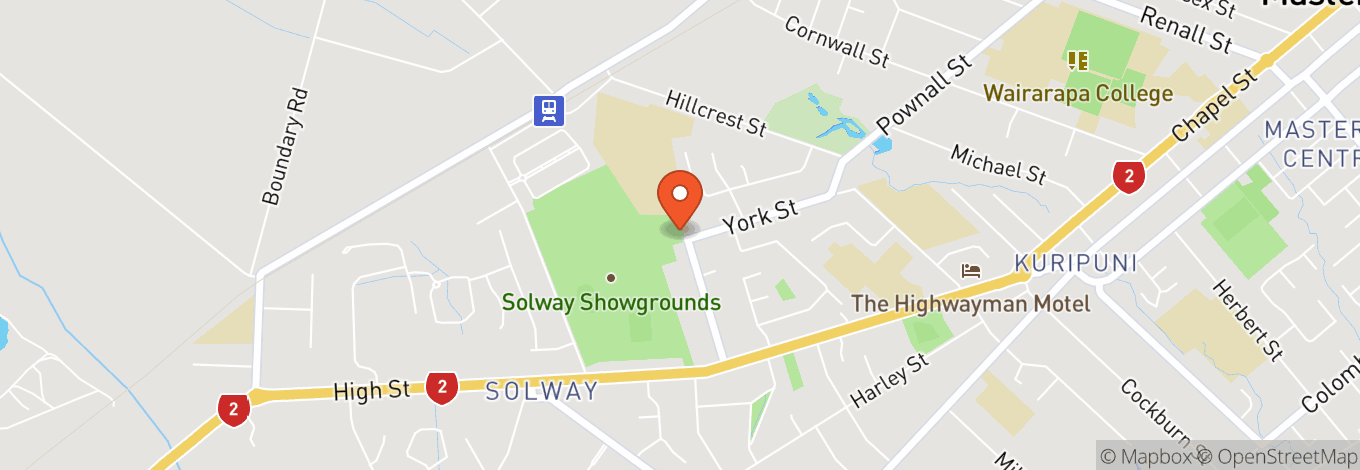 Map of Solway Showgrounds