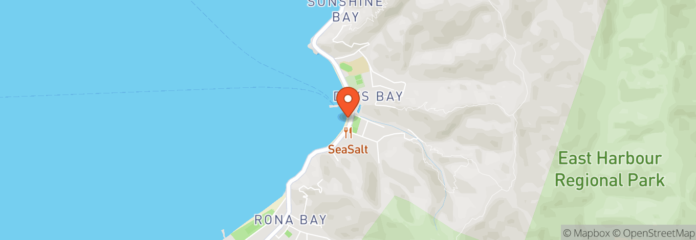 Map of Days Bay