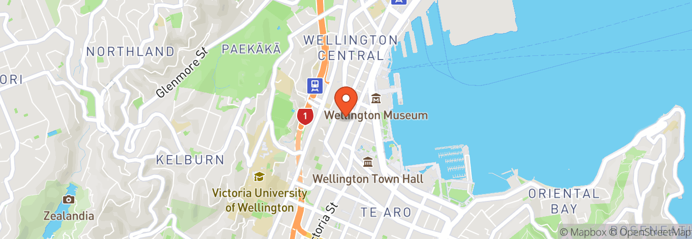 Map of Michael Fowler Centre