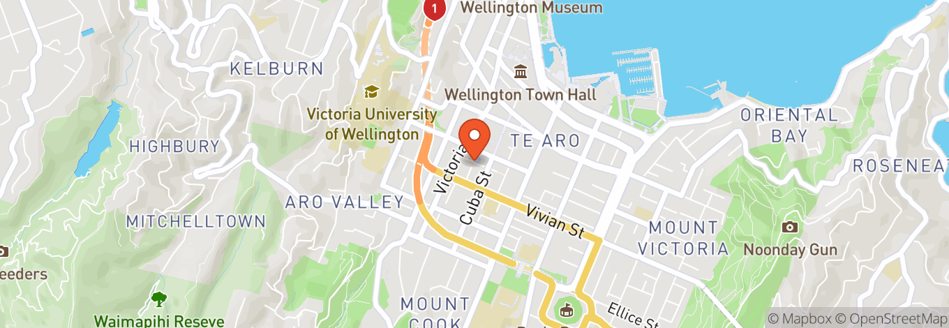 Map of 13 Garrett Street