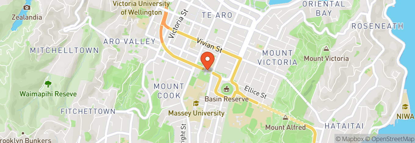 Map of Massey Cinema