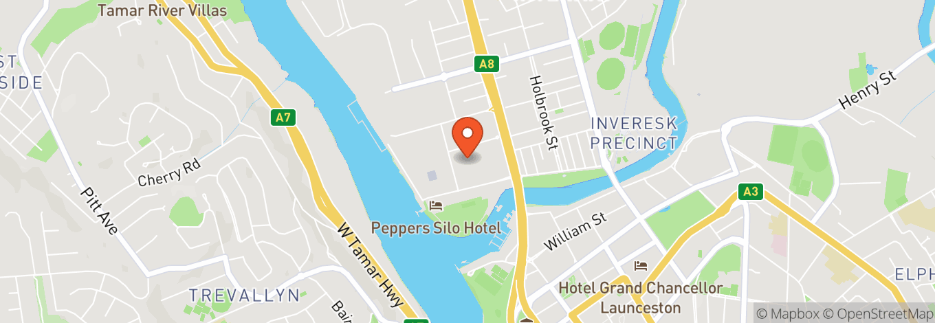 Map of The Boathouse Launceston