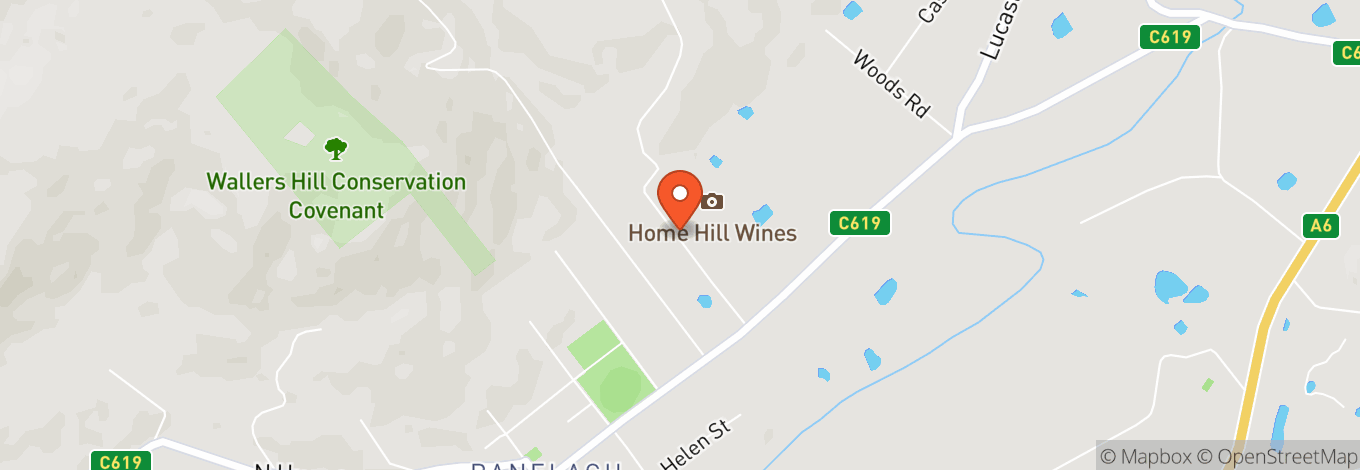 Map of Home Hill Winery