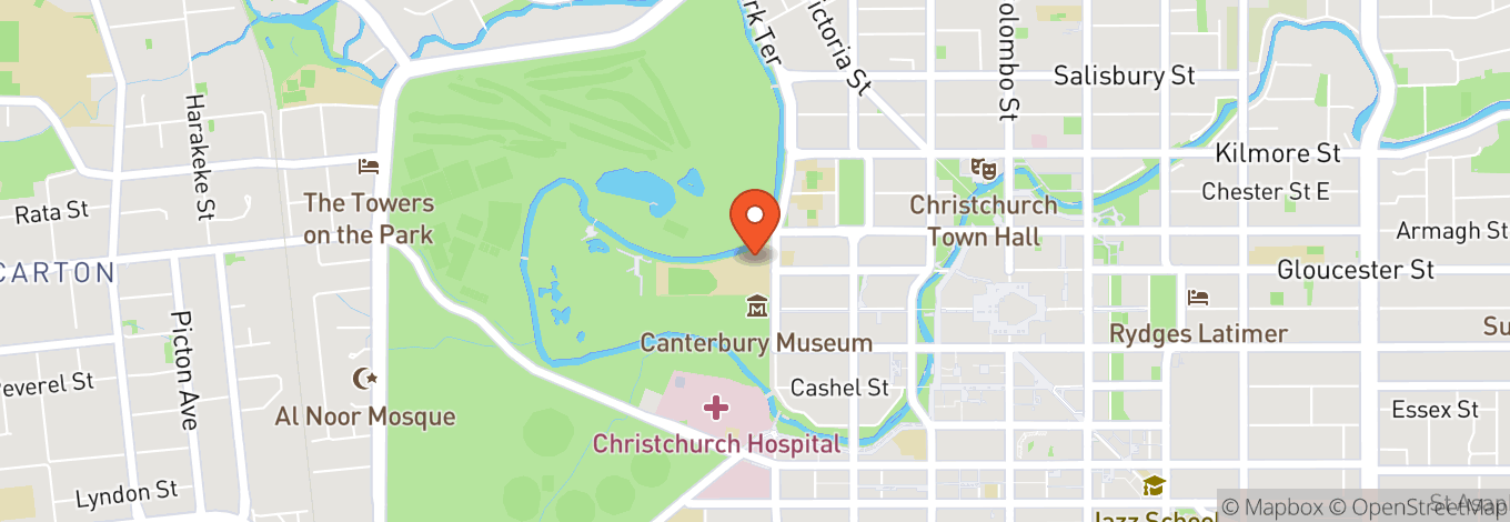 Map of Entertainment Triangle, North Hagley Park