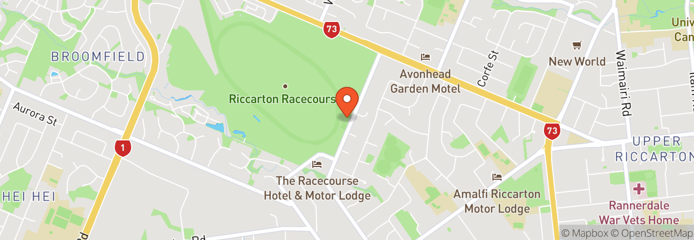 Map of Riccarton Racecourse