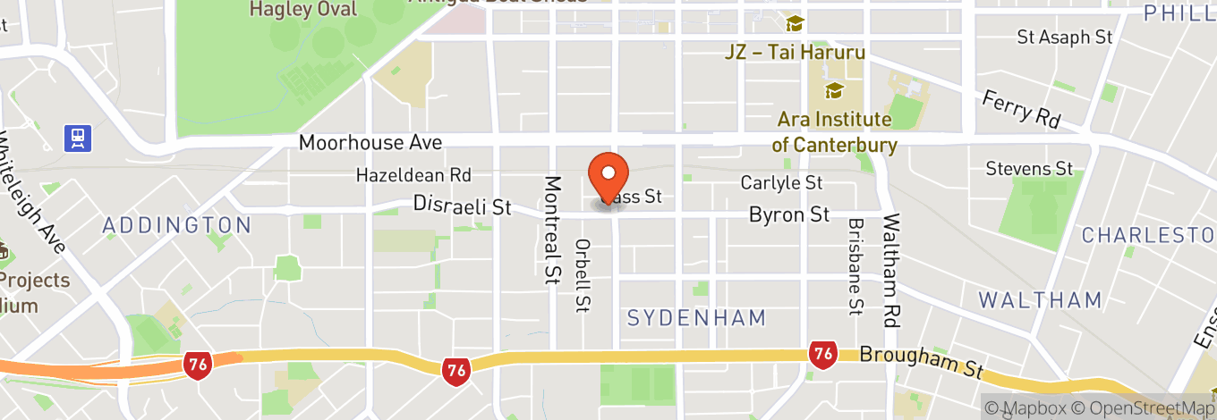 Map of Sydenham Underpass