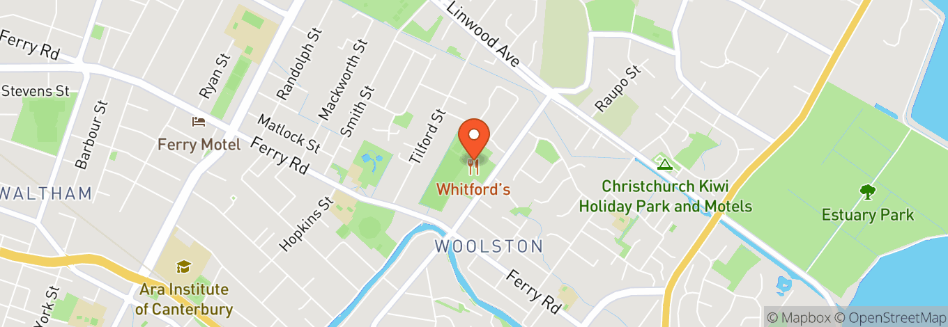 Map of Woolston Club Inc