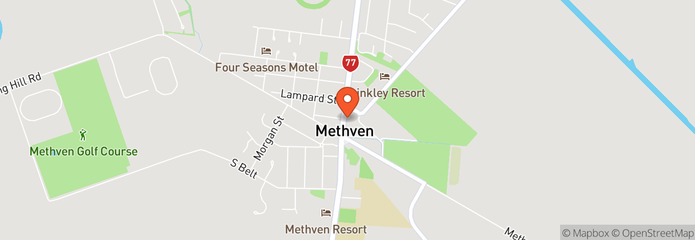 Map of Mt Hutt Memorial Hall