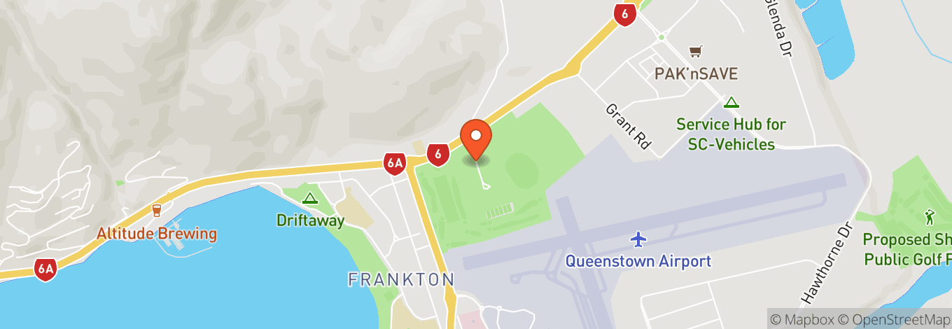 Map of Queenstown Events Centre