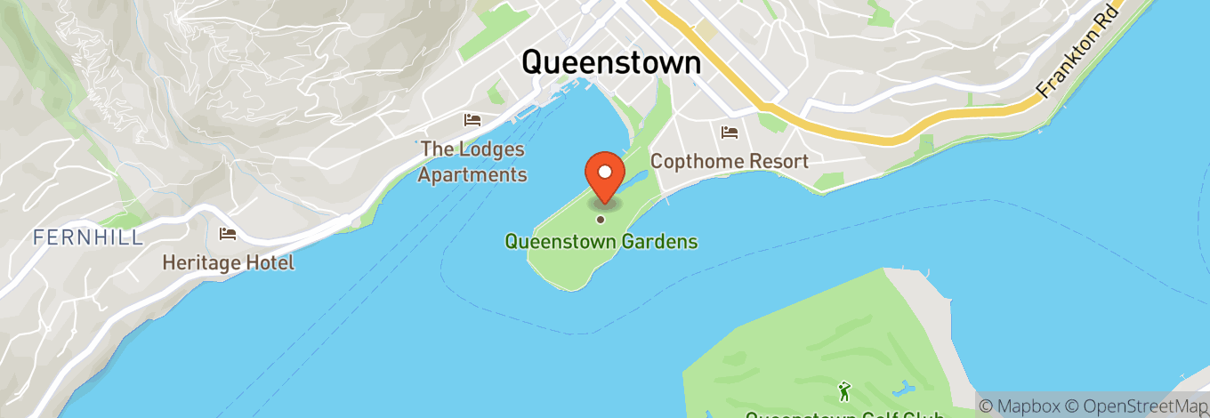Map of Queenstown Ice Arena