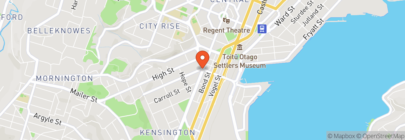 Map of Regent Theatre