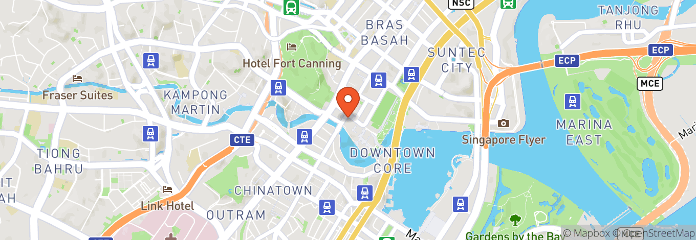 Map of Capitol Singapore