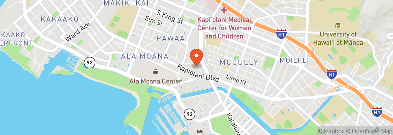 Map of HB Social Club