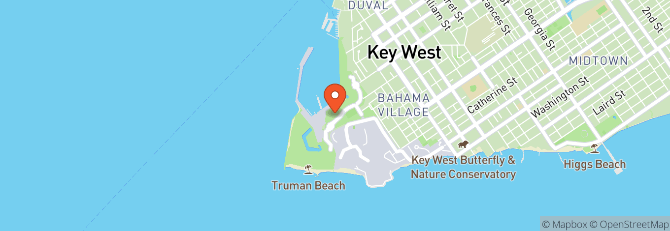 Map of The Key West Amphitheater