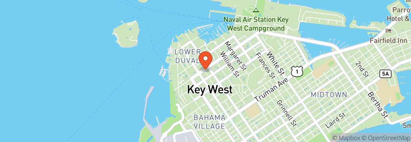Map of Key West Theater