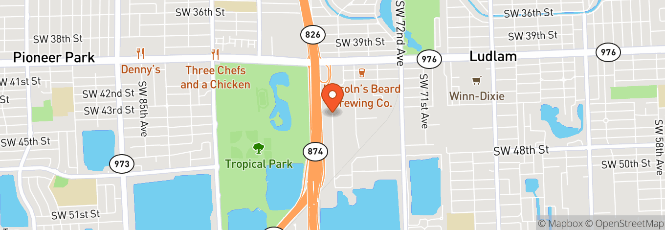 Map of The Boombox Miami