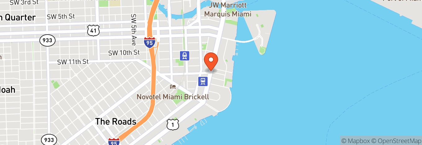 Map of Miami Music Week 2022
