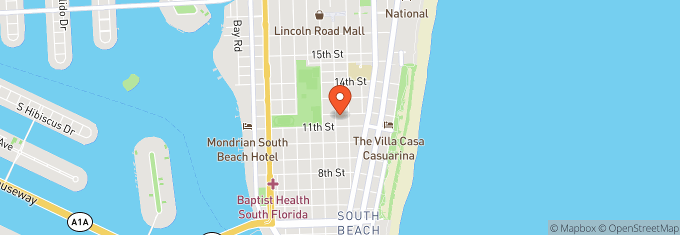 Map of Multiple Locations