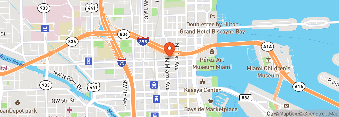 Map of E11Even Miami