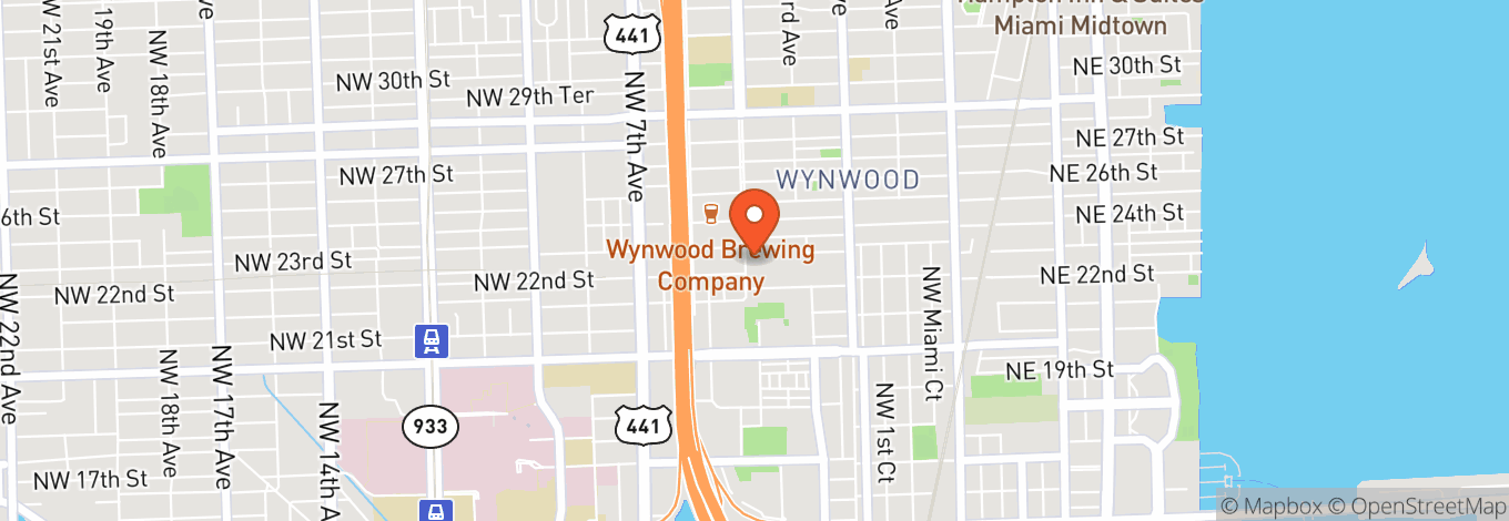 Map of Mana Wynwood