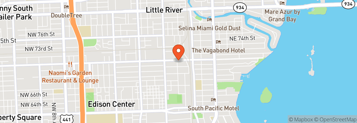 Map of Little River Studios