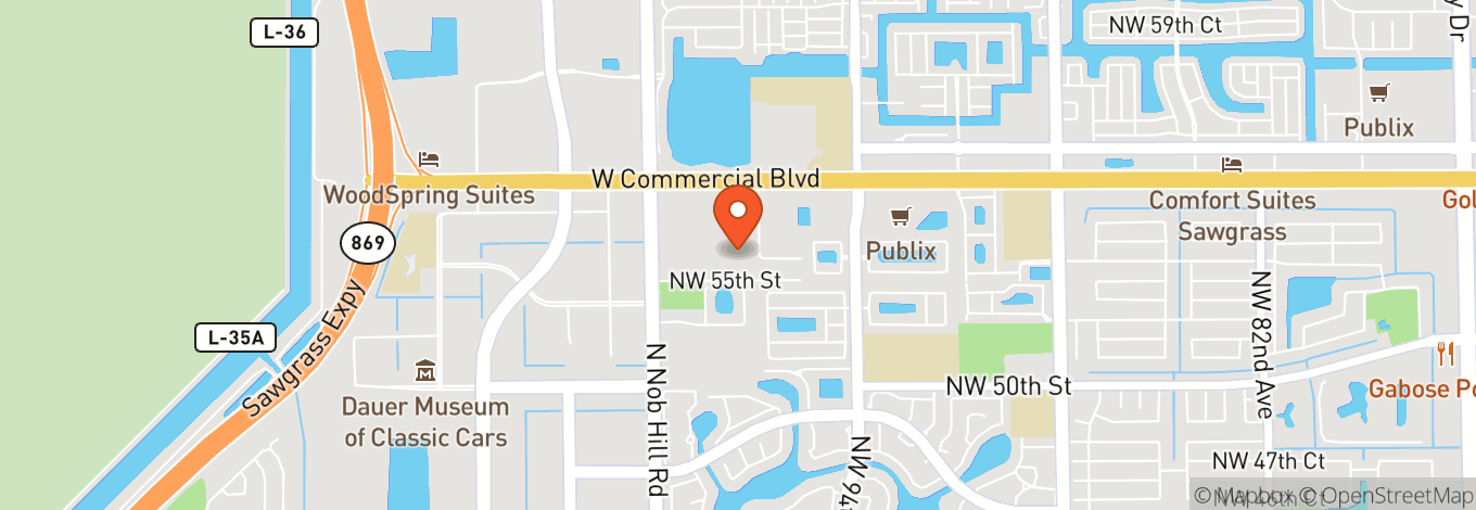 Map of The Faith Center