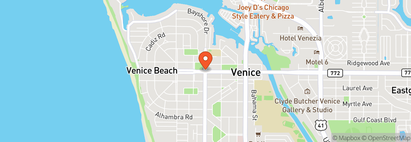 Map of Venice Community Center