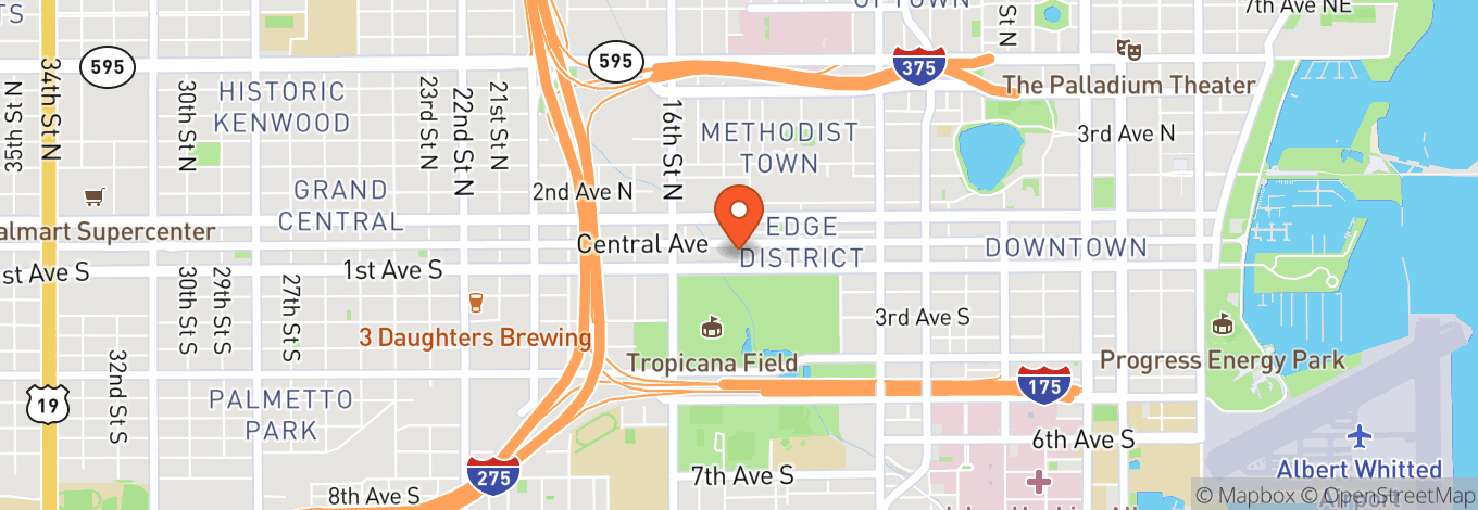 Map of Ferg's Sports Bar & Grill