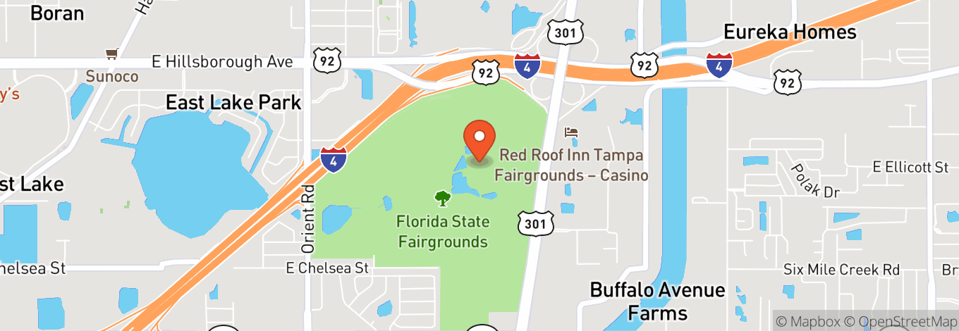 Map of Florida State Fairgrounds - Entertainment Hall