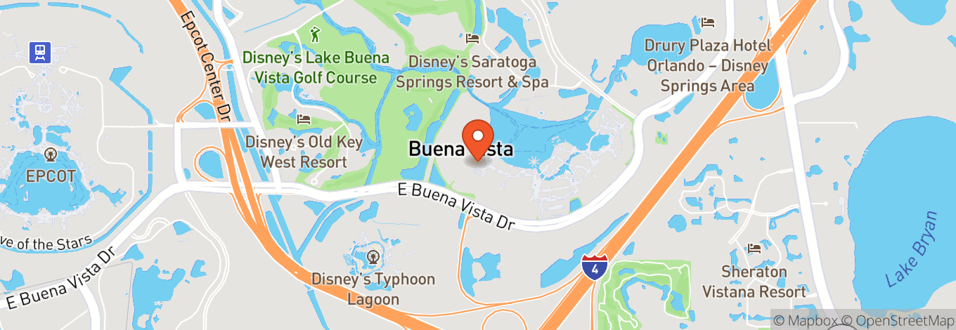 Map of Walt Disney World® Resort