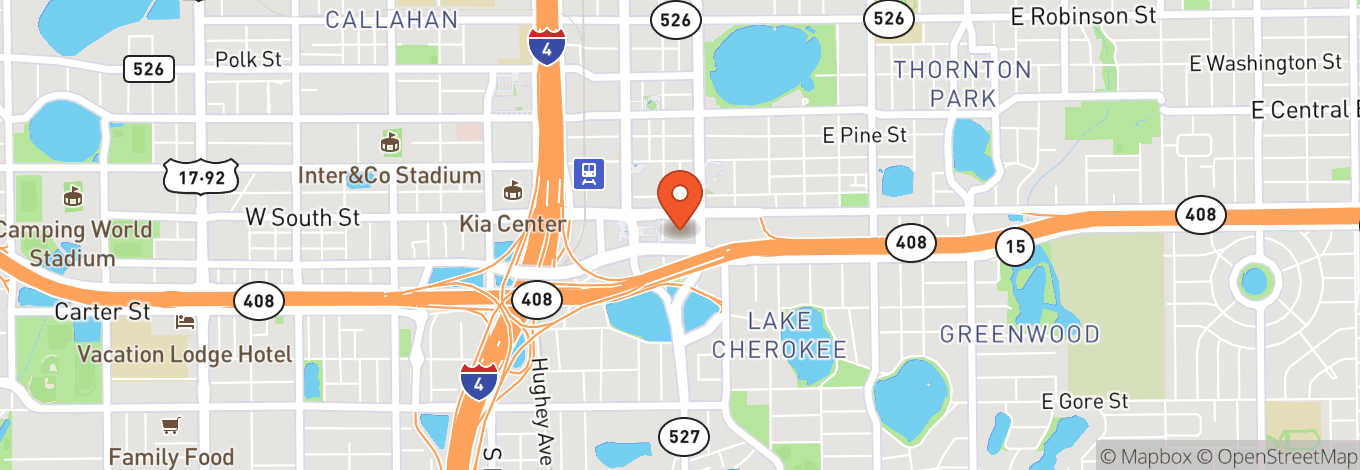 Map of Walt Disney Theater