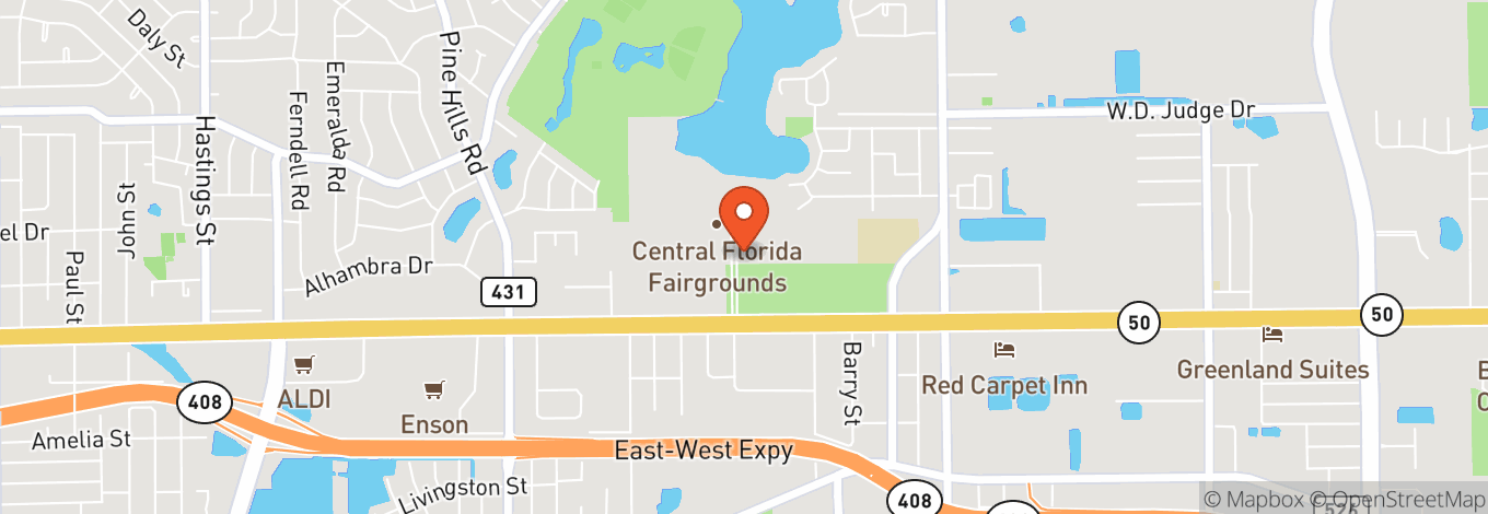 Map of Central Florida Fairgrounds