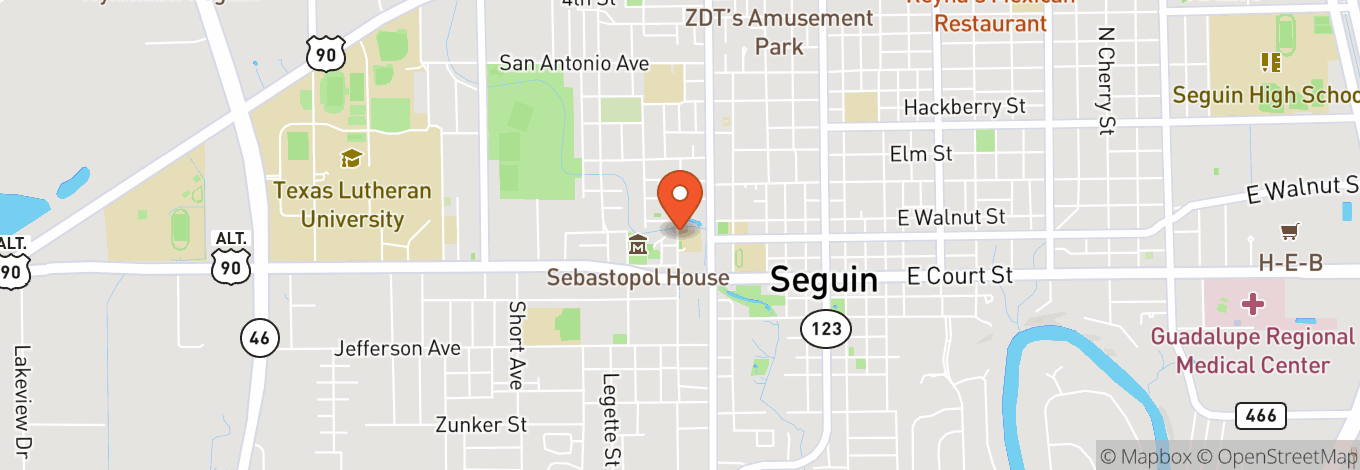 Map of Seguin Schoolyard