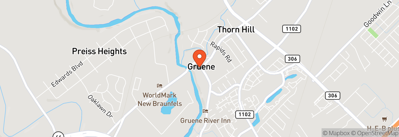 Map of Gruene Hall