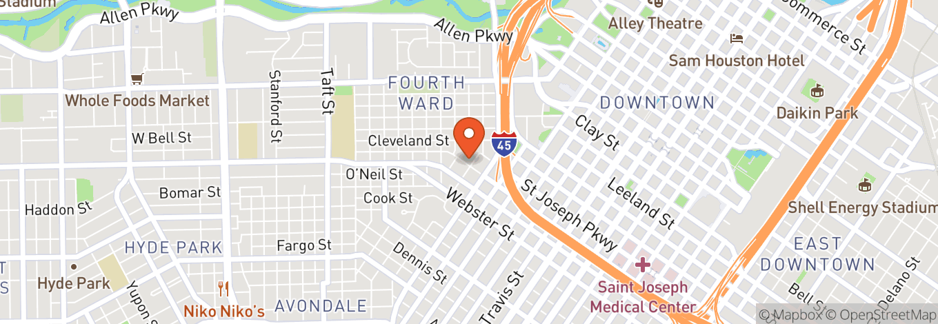 Map of The Boulevard