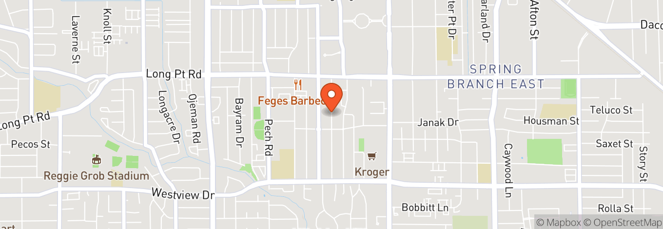 Map of St. Mark Houston