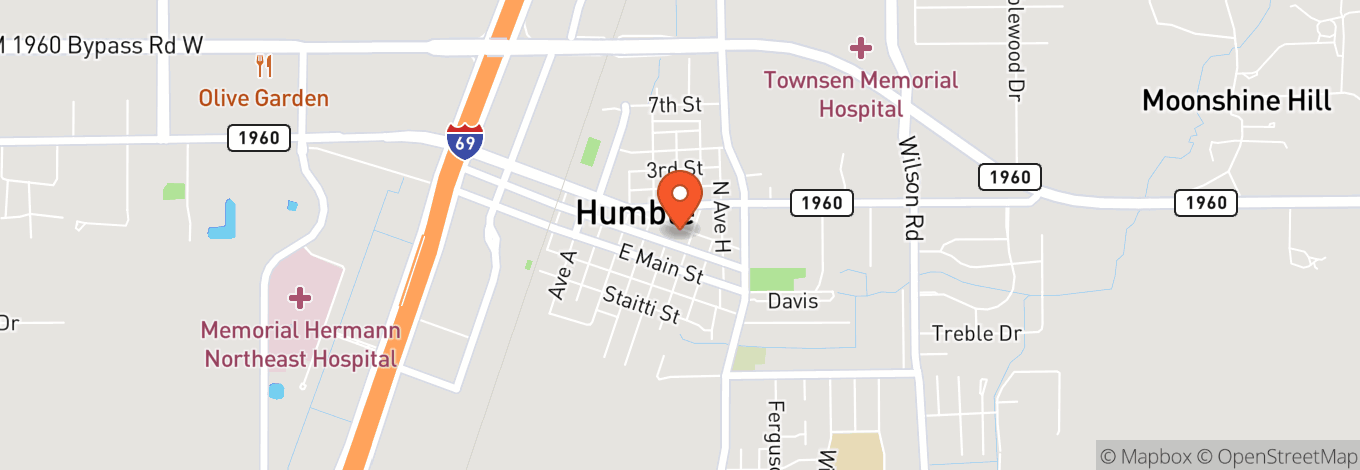 Map of Charles Bender Performing Arts Center