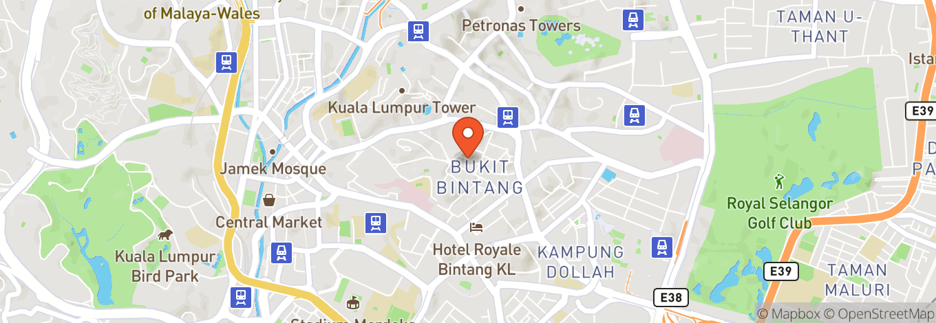 Map of Tetto Rooftop Lounge