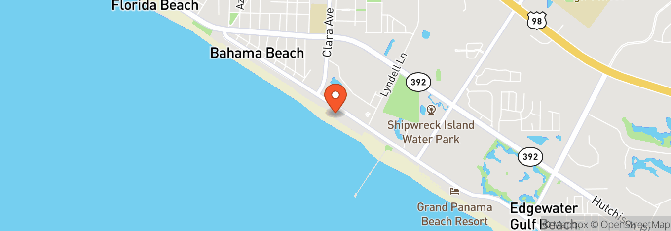 Map of Harpoon Harry's Beachfront Restaurant