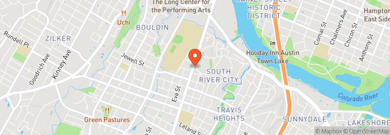 Map of The Continental Club