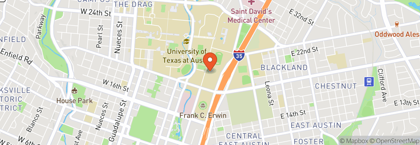 Map of Moody Center