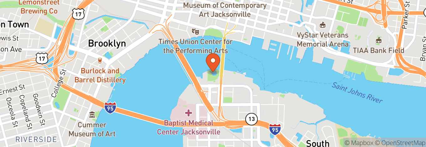 Map of MOSH (Museum Of Science & History)