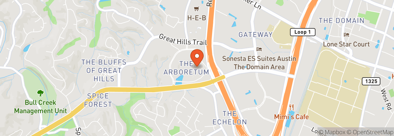 Map of Barnes & Noble - Arboretum (Austin