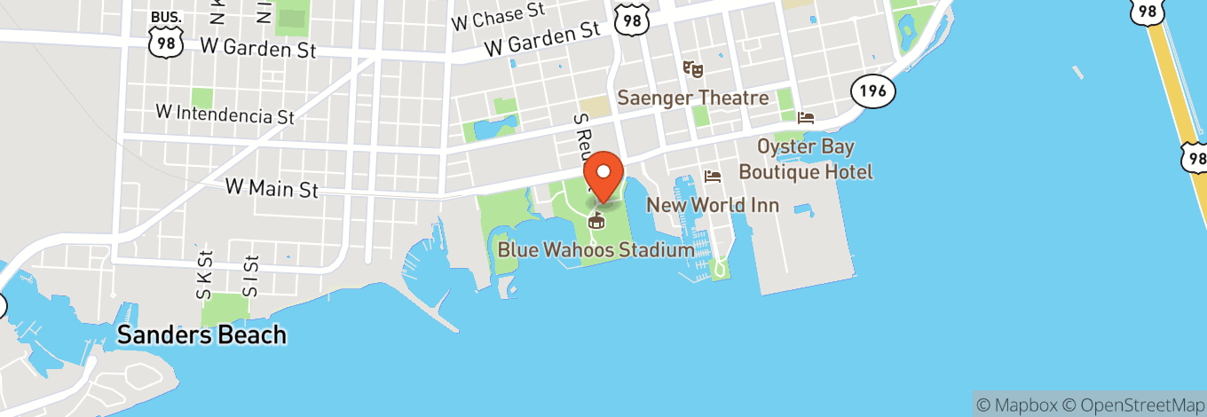 Map of Festival Grounds at Pensacola Maritime Park