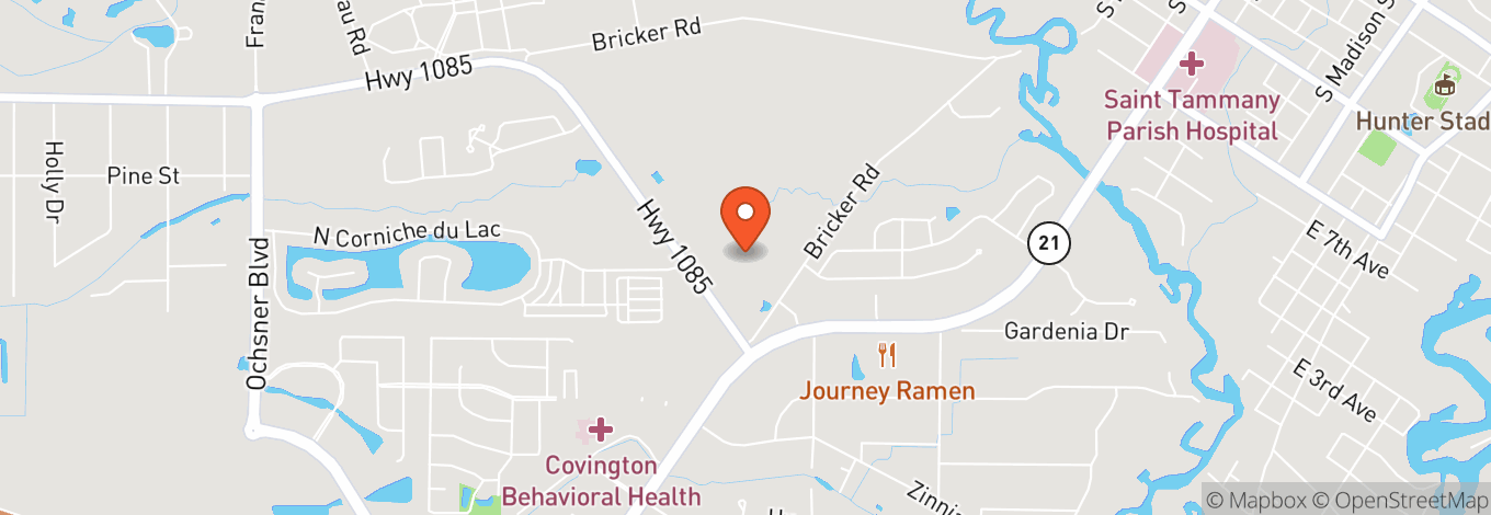 Map of FBC Covington