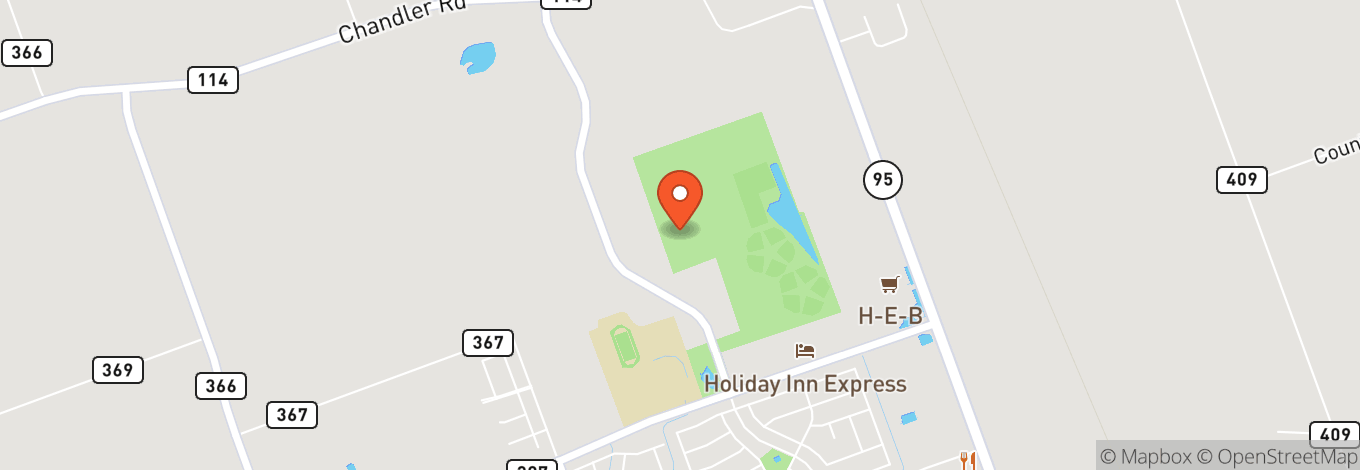 Map of Williamson County Expo Center