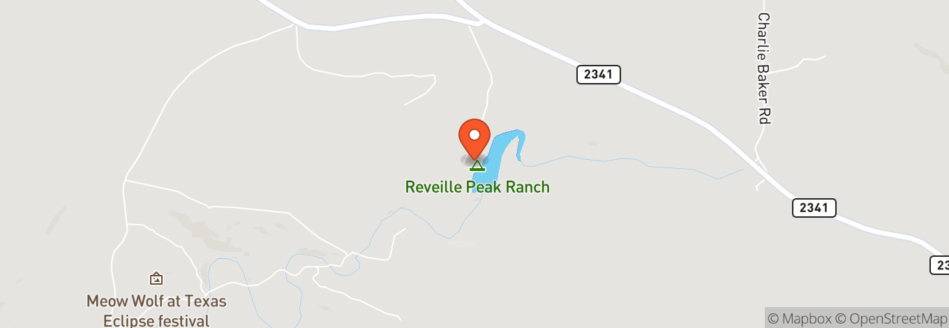 Map of Reveille Peak Ranch