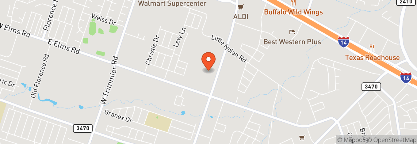Map of Killeen Civic & Conference Center